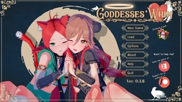 Goddesses’ Whim 0.3.8 Game Full PC Walkthrough Download apk Version